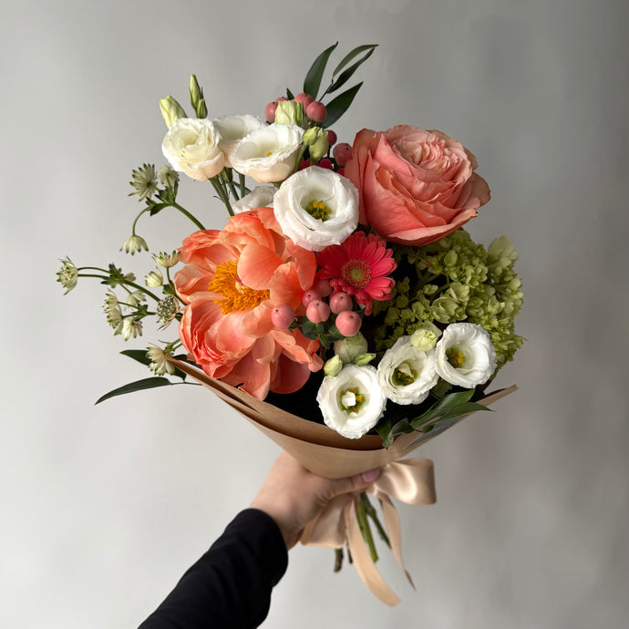 Bouquet corail