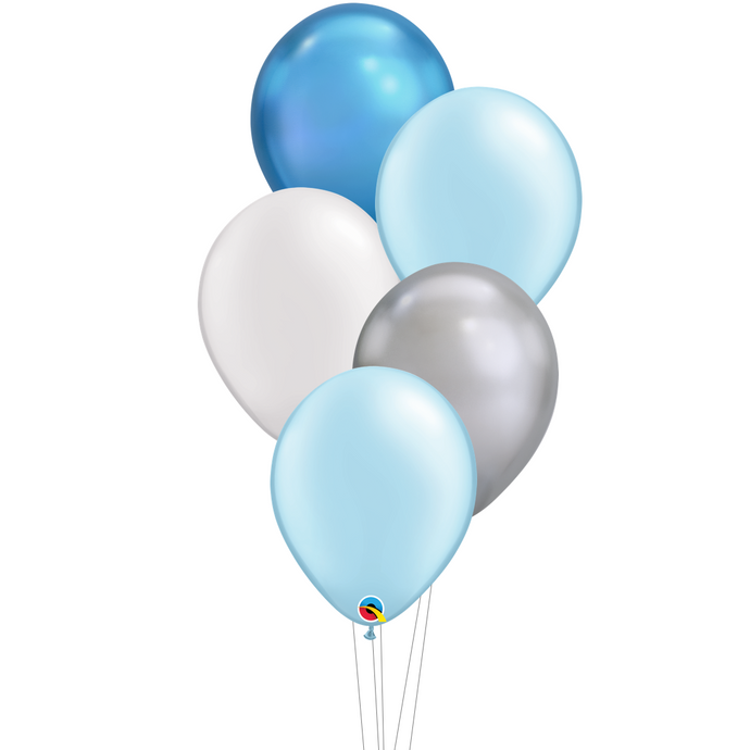 Ballons bleus